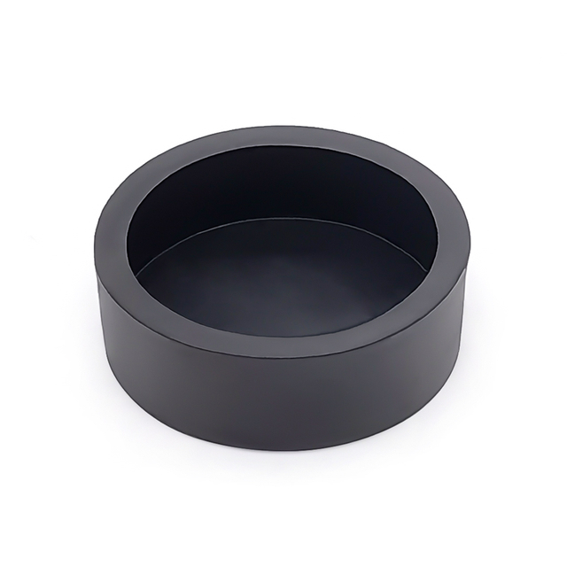 Funda protectora de goma suave impermeable negra con imán circular