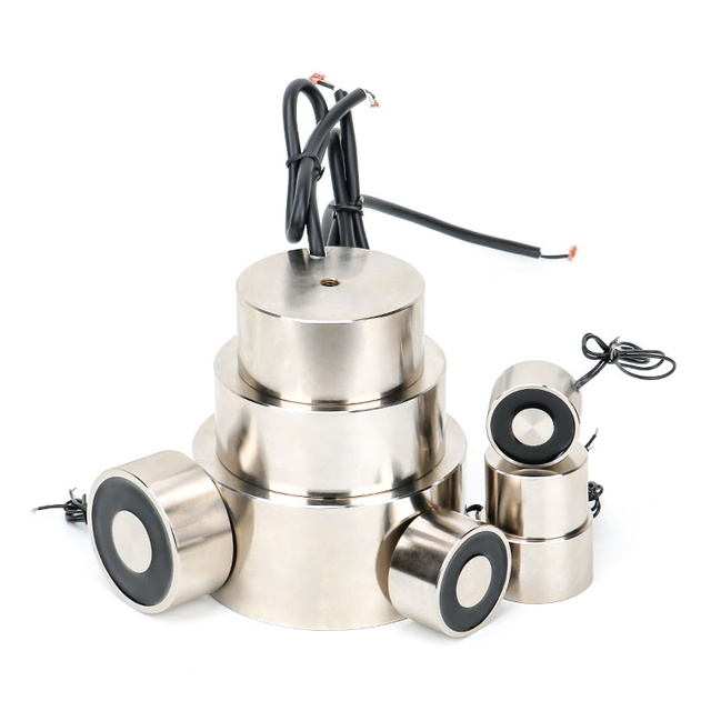 Electromagnet de copa de succión de sujeción redonda