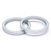 Imanes anulares de neodimio con revestimiento de zinc D23*D19*2 mm en embalaje costimético 