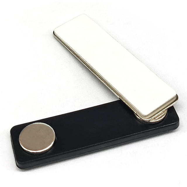 Imán de la placa de identificación del neodimio de la hoja de acero del respaldo adhesivo del rectángulo 